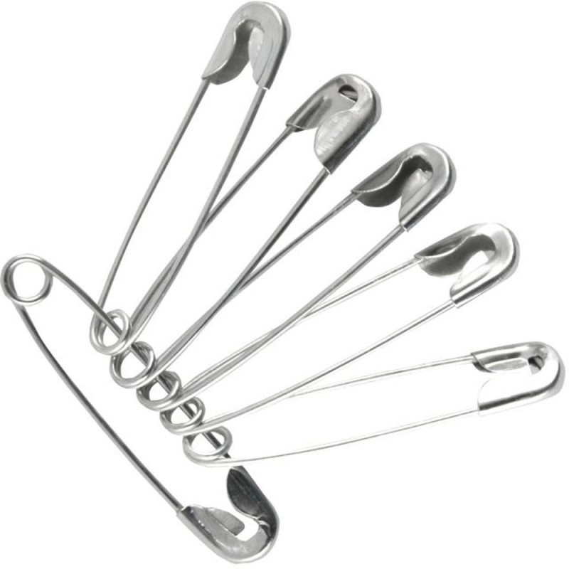 Set 14 x 6 Ace de Siguranta Inox, 4 cm, Prima