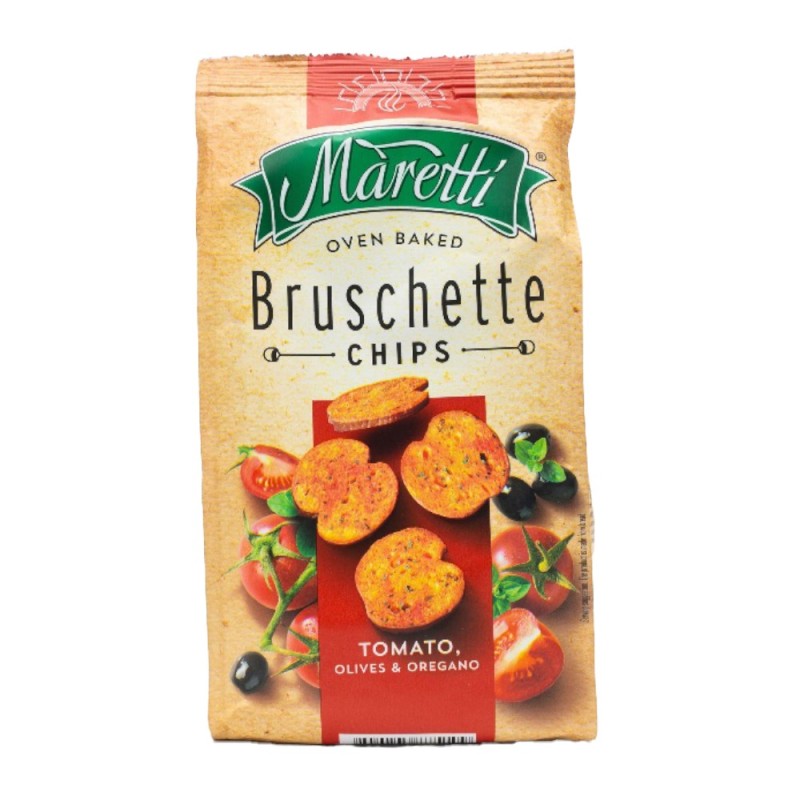 Set 14 x Bruschete Maretti, cu Aroma de Rosii, Masline si Oregano, 70 g