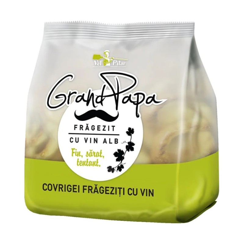 Set 14 x Covrigei Frageziti, Grand Papa, cu Vin Alb, 100 g