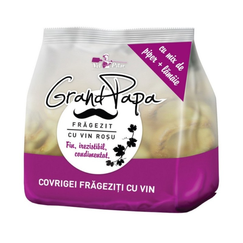 Set 14 x Covrigei Frageziti, Grand Papa, cu Vin Rosu, 100 g