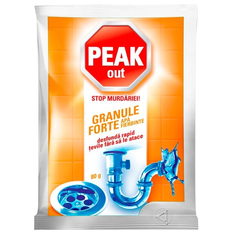 Set 14 x Plicuri Granule Forte Desfundat Tevi Peak Out, Apa Fierbinte, 80 g