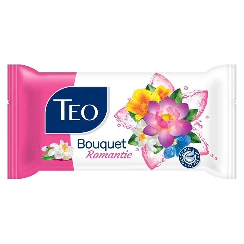 Set 14 x Sapun Solid Teo Bouquet Romantic 70 g