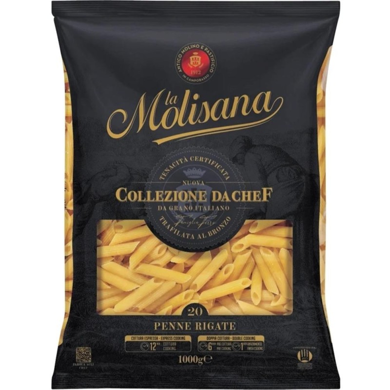 Set 14x Paste Penne Rigate No20 La Molisana, 1 kg
