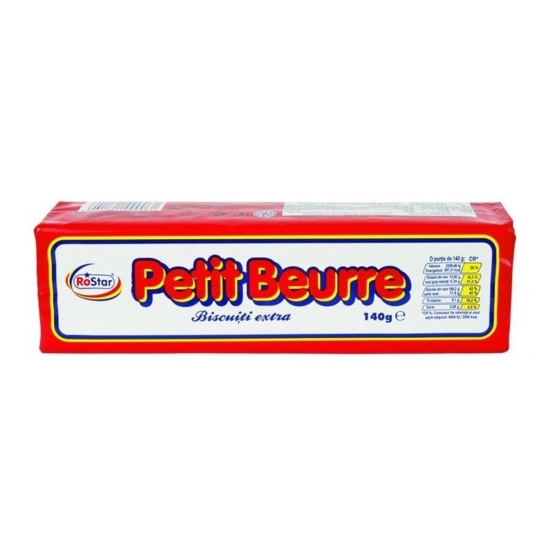 Set 16 x Biscuiti Petit Beurre, RoStar, 140 g
