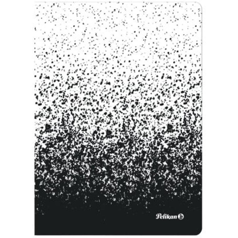 Set 16 x Caiet A5 Matematica 80 de File, Color Edition, Hartie 70g/mp, Culoare Alb/Negru, Pelikan