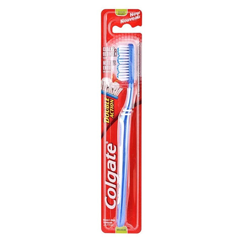 Set 16 x Periuta de Dinti Colgate Double Action, cu Peri Medii