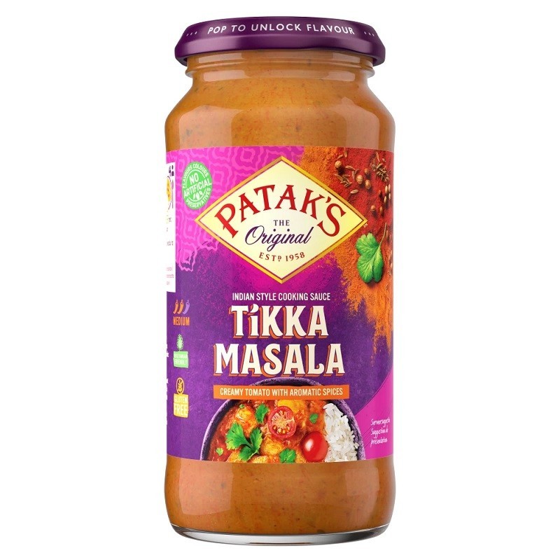 Set 16 x Sos Tikka Masala Patak`s, 450 g