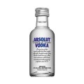 Set 16 x Vodca Absolut Blue, Esantion 40% Alcool, 50 ml