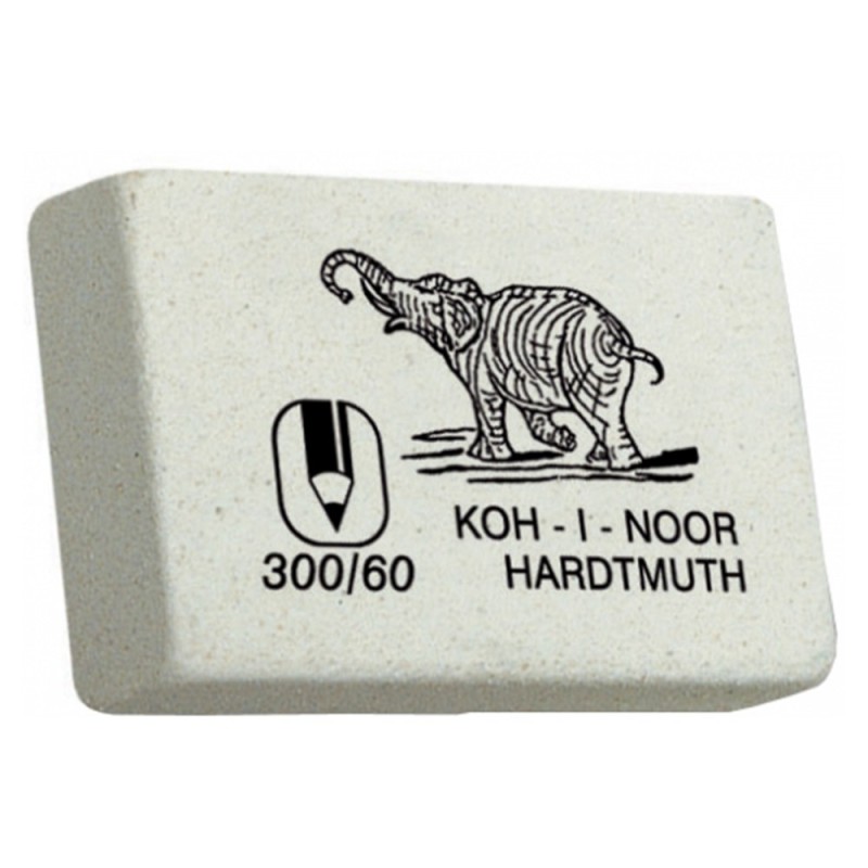 Set 18 Gume de Sters, Elefant, 31 x 21 x 8 mm