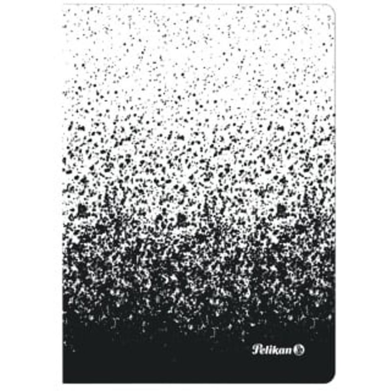 Set 18 x Caiet A6 Matematica, 80 de File, Color Edition, Hartie 70g/mp, Patratele, Culoare Alb/Negru, Pelikan