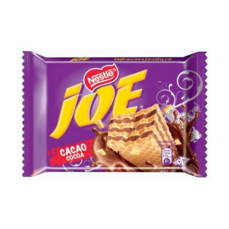 Set 18 x Napolitana cu Crema de Cacao Joe Big, Nestle, 45 g