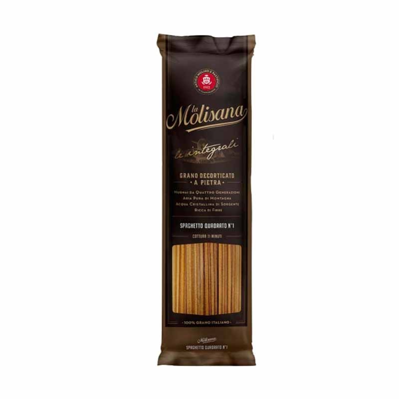 Set 18 x Paste Integrale Spaghetti Quadrato No1 La Molisana, 500 g