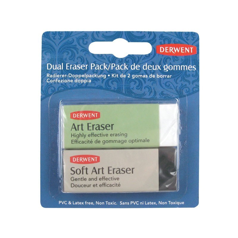 Set 2 Radiere Arta, Textura Universala si Moale, Derwent