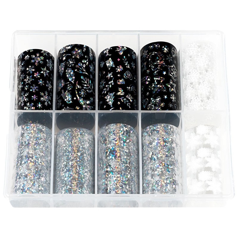 Set 2 x 10 Folii Transfer Luxorise 05 Christmas Art,