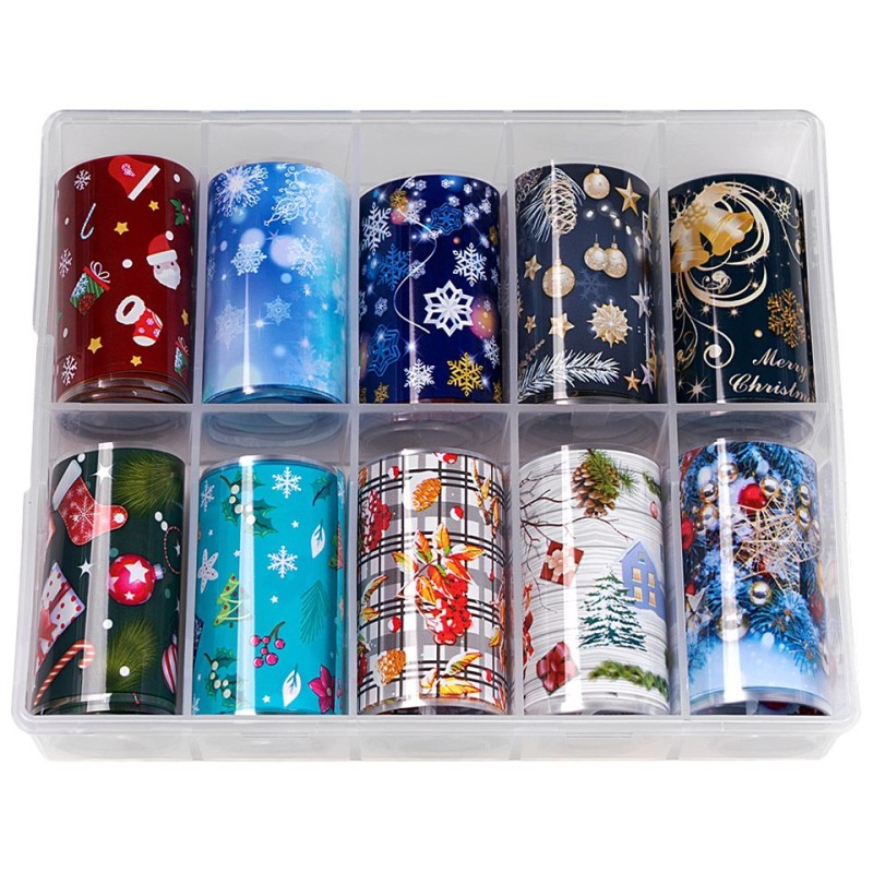 Set 2 x 10 Folii Transfer Luxorise 29 Christmas Land