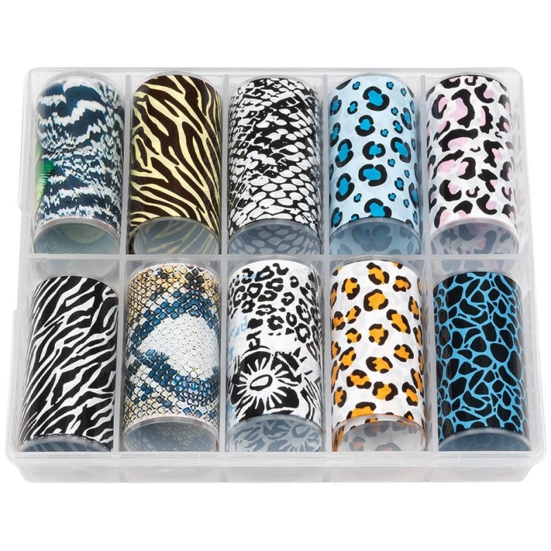 Set 2 x 10 Folii Transfer Luxorise 52 Fantasy Camouflage