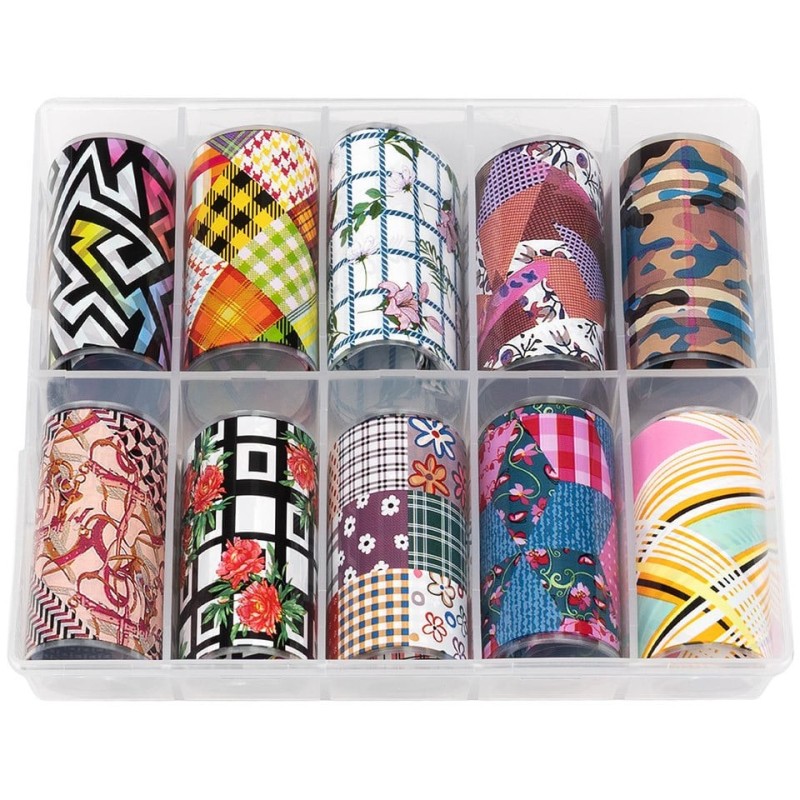 Set 2 x 10 Folii Transfer Luxorise 56 Vintage Dress