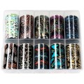 Set 2 x 10 Folii Transfer Luxorise 57 Snake Tale