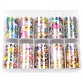 Set 2 x 10 Folii Transfer Luxorise Cartoon Mood