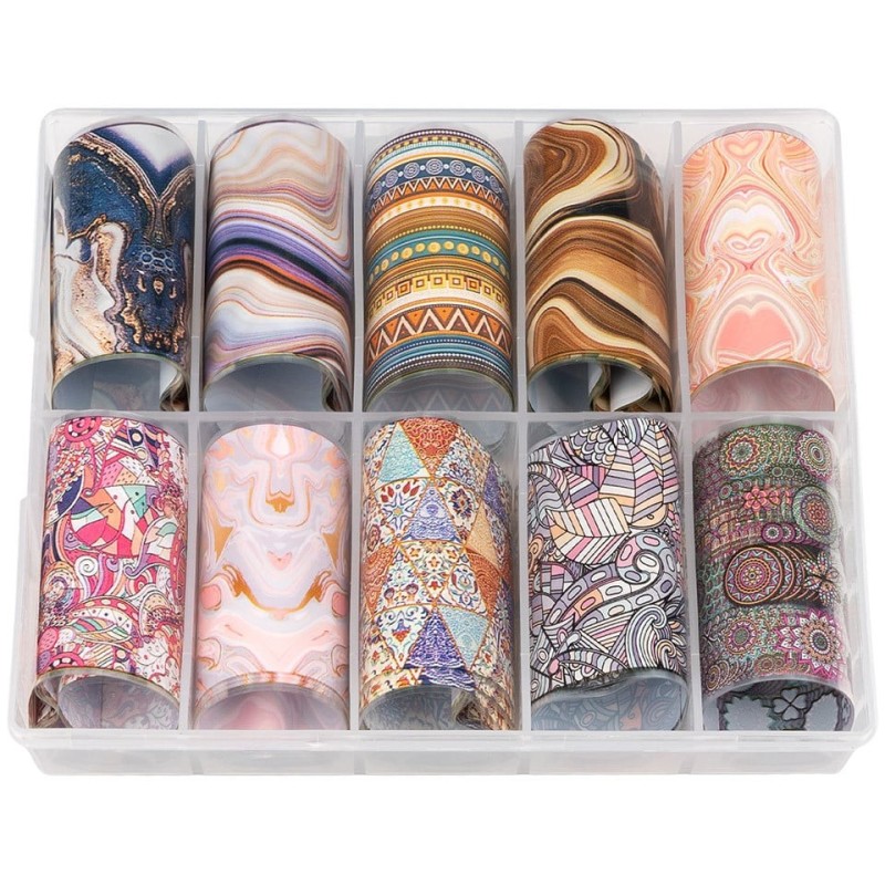 Set 2 x 10 Folii Transfer Luxorise Cover Me Up