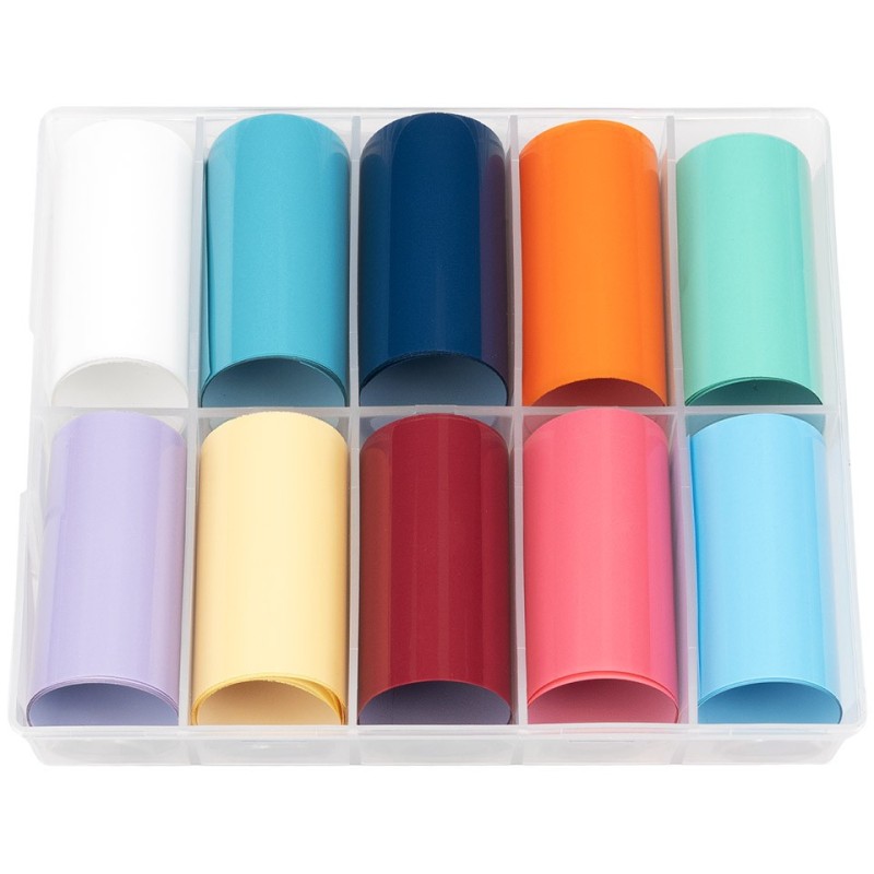 Set 2 x 10 Folii Transfer Luxorise Graceful Matte