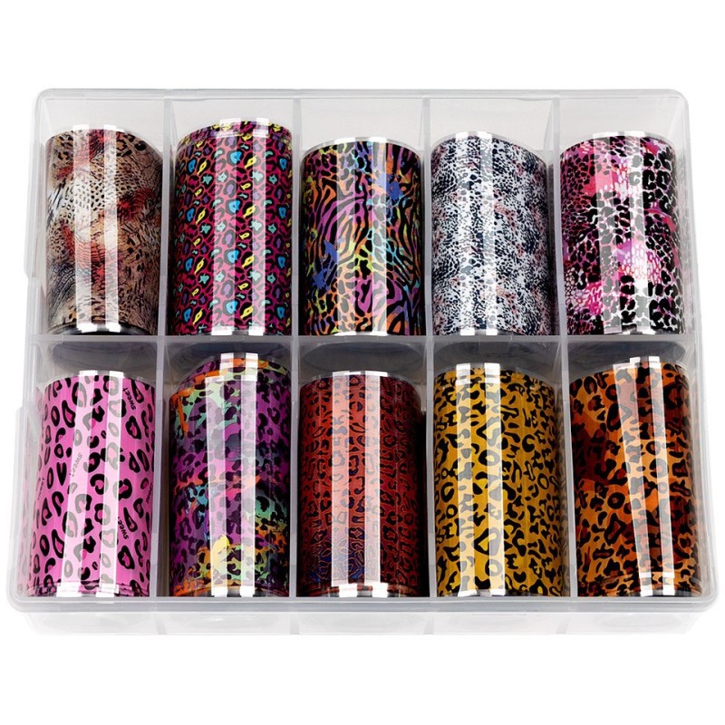 Set 2 x 10 Folii Transfer Luxorise Ultimate Animal Print