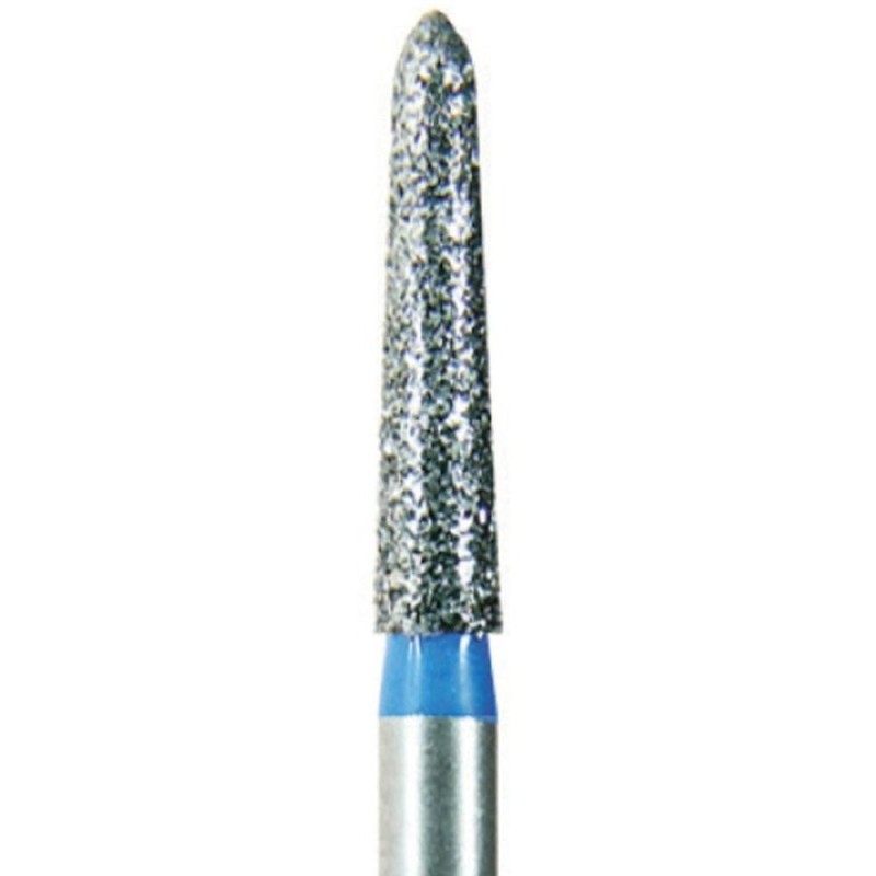 Set 2 x 10 Freze Diamantate Stomatologice, 299-012 M, 21 mm, Granulatie Medie, pentru Turbina