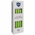 Set 2 x 10 Lumanari Conice Aura Verde Mar