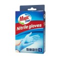 Set 2 x 10 Manusi Multifunctionale Magic Clean, Nitril, Marimea S, Albastre
