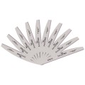 Set 2 x 10 Pile Unghii Semiluna Granulatia 100/180, SensoPRO Milano
