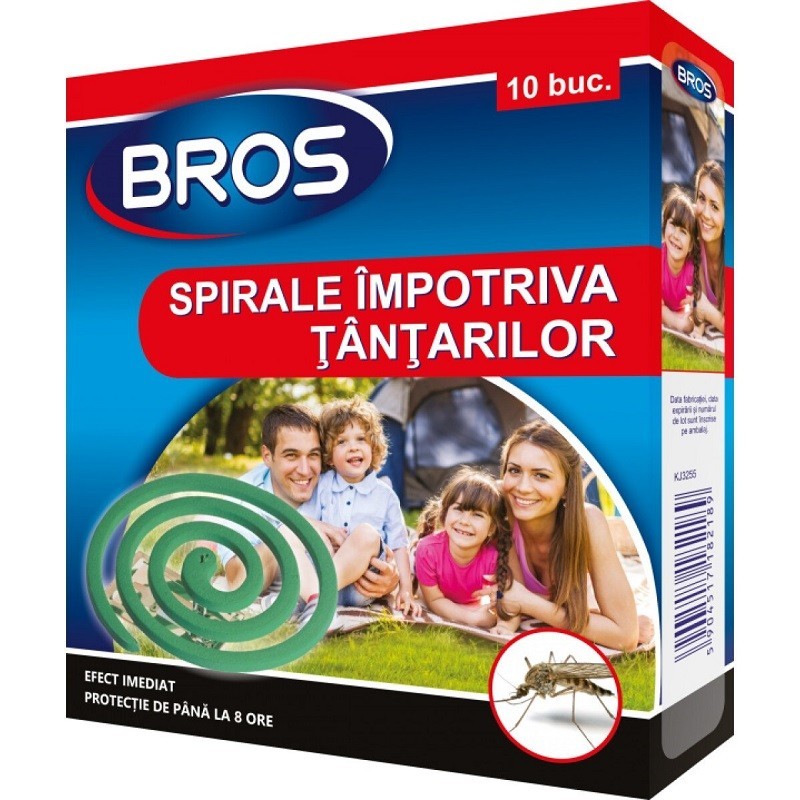 Set 2 x 10 Spirale Impotriva Tantarilor Bros