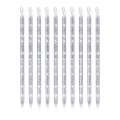 Set 2 x 100 Betisoare Unghii pentru Cuticule SensoPRO Milano, Clear White