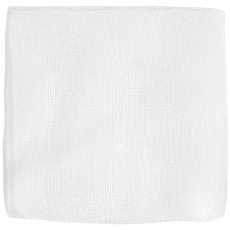 Set 2 x 100 Comprese Nesterile Tifon, 7.5 x 7.5 cm, Pliate in 8, Material Tesut, Prima