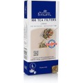 Set 2 x 100 Filtre pentru Ceai de Marimea L, Riensch & Held, Maro