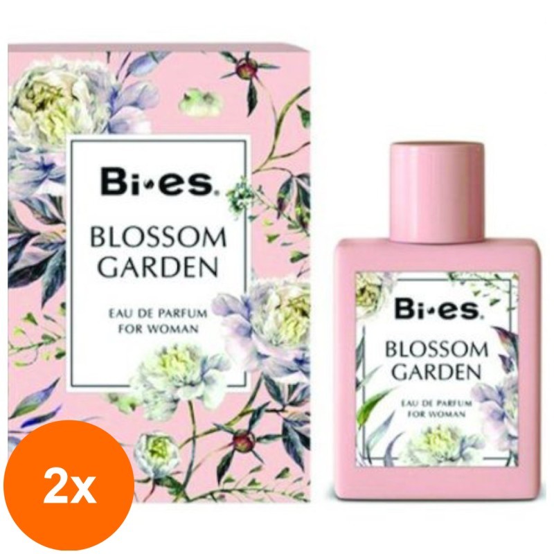 Set 2 x 100 ml Parfum Bi-es pentru Femei Blossom Garden