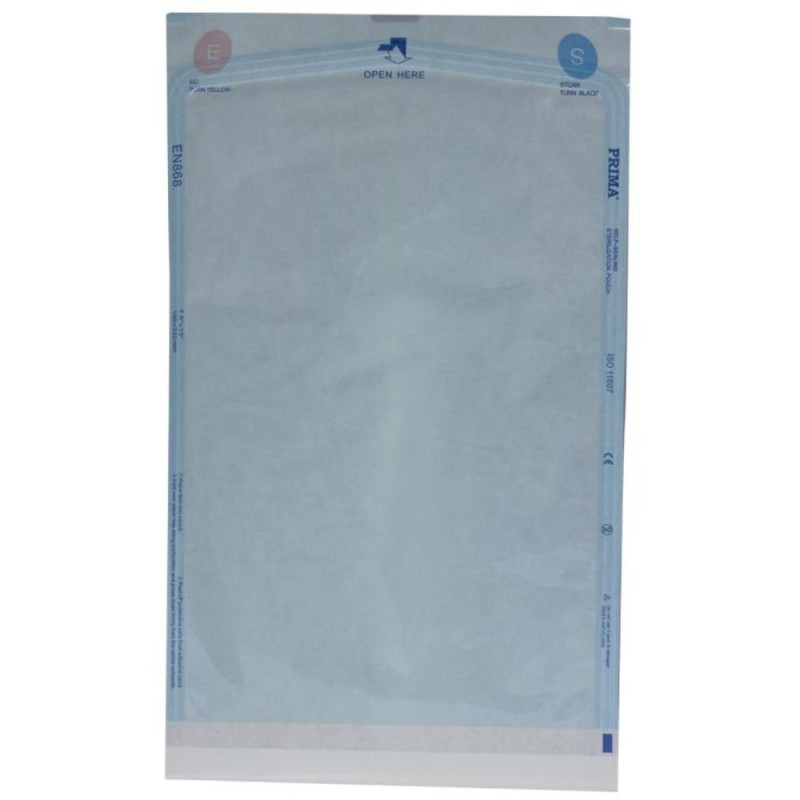 Set 2 x 100 Pungi Autosigilante pentru Sterilizare Autoclav, 190 mm x 330 mm, Prima