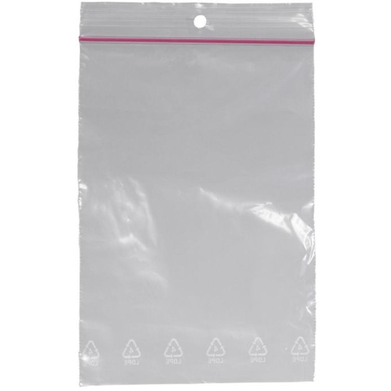 Set 2 x 100 Pungi Zip, 100 x 150 mm, Reutilizabile