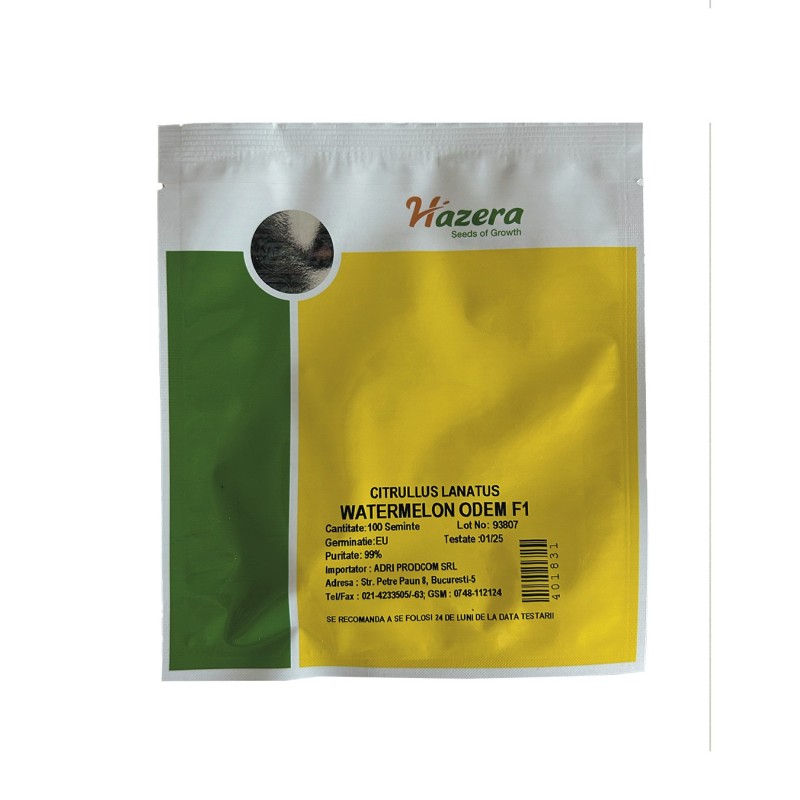 Set 2 x 100 Seminte de Pepene Verde, Odem, Hazera