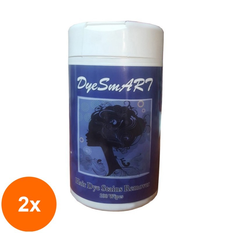 Set 2 x 100 Servetele Umede pentru Pete Vopsea, Dyesmart