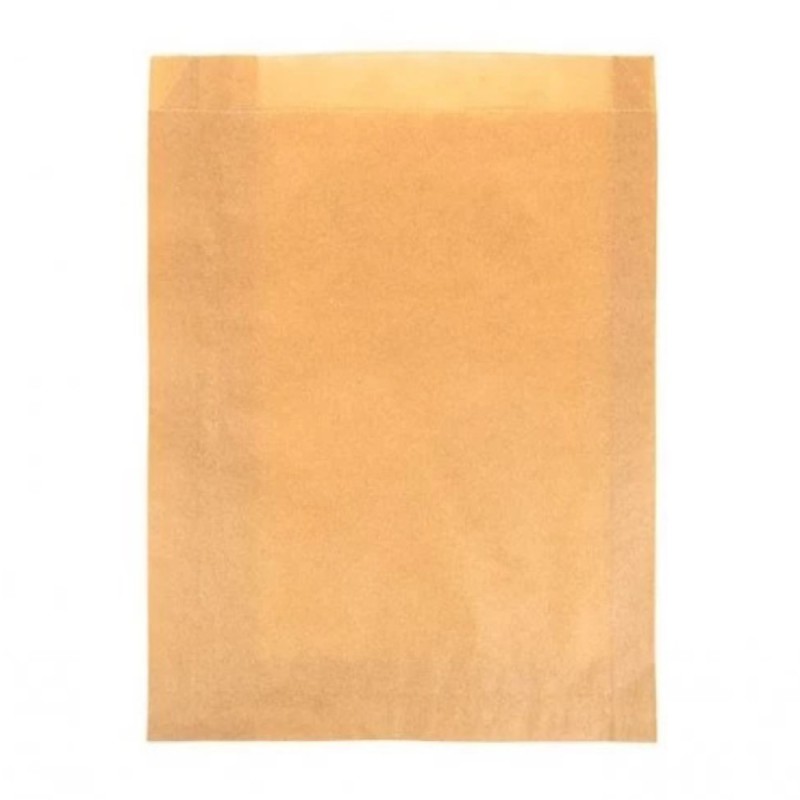 Set 2 x 1000 Pungi din Hartie, 10 x 6 x 33 cm, Natur, Universala