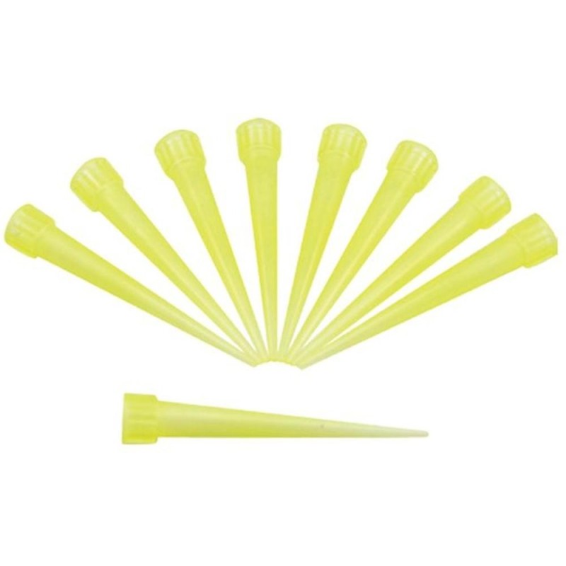 Set 2 x 1000 Varfuri pentru Autopipeta Tip Eppendorf-Brand-Socorex, Galbene, 0-200 ml