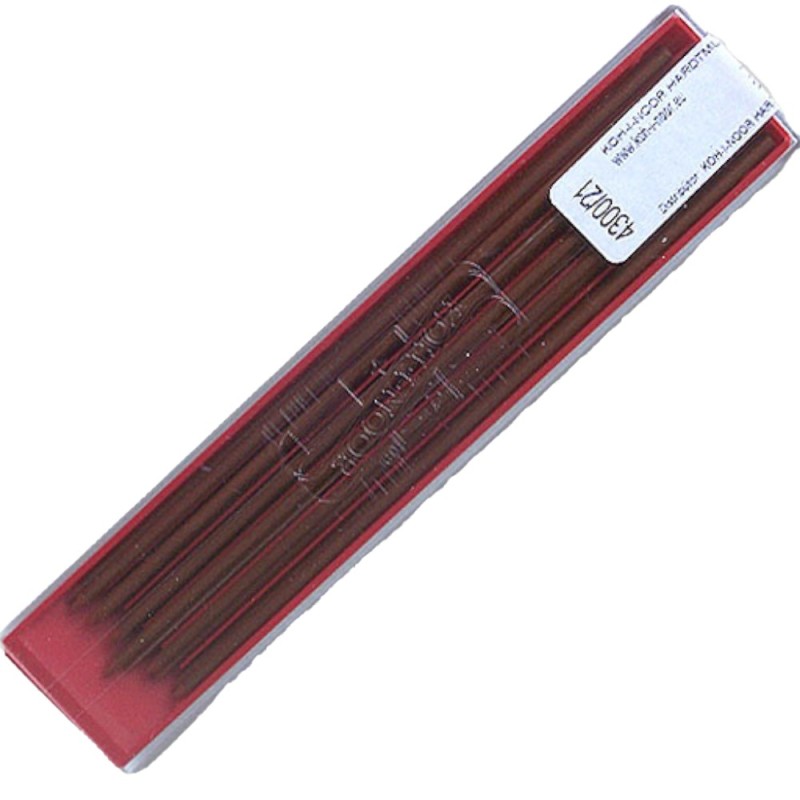 Set 2 x 12 Mine Grafit Colorate, 2 mm, Maro