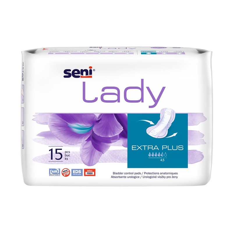 Set 2 x 15 Absorbante pentru Incontinenta Seni Lady Extra Plus