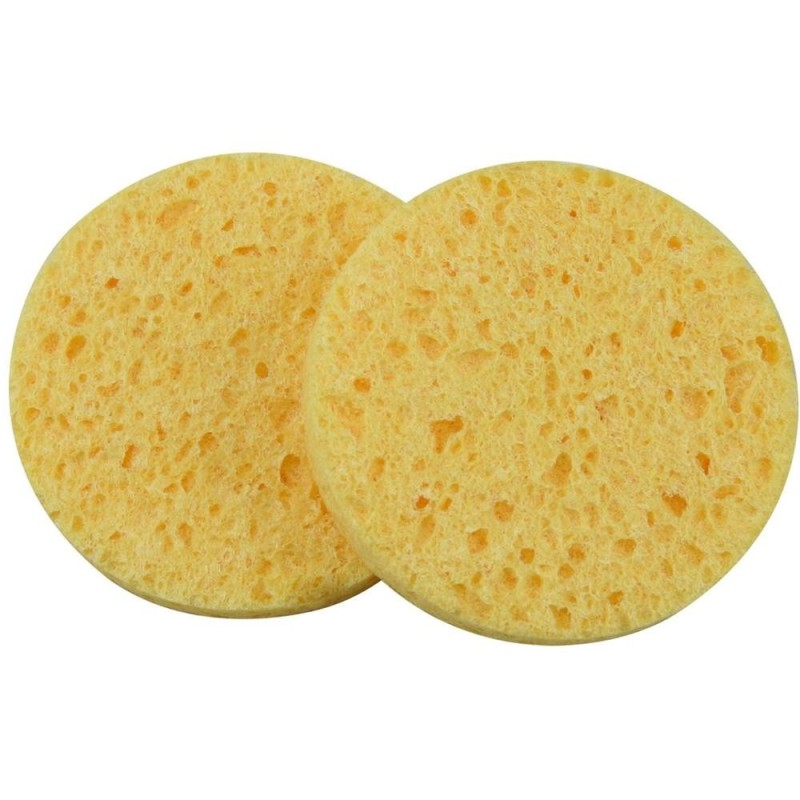 Set 2 x 2 Buretei pentru Demachiere si Curatarea Tenului, Galbeni