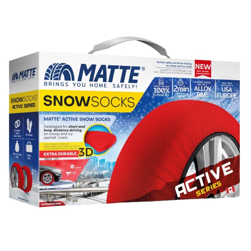 Set 2 x 2 Huse Textile Anti-Derapante, Marimea M, Matte