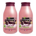Set 2 x 2 Lapte de Dus Cottage cu Cirese Negre si Fistic, 250 ml
