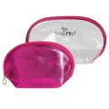 Set 2 x 2 Portfard Travel Transparent / Fuchsia, SensoPRO Fiesta