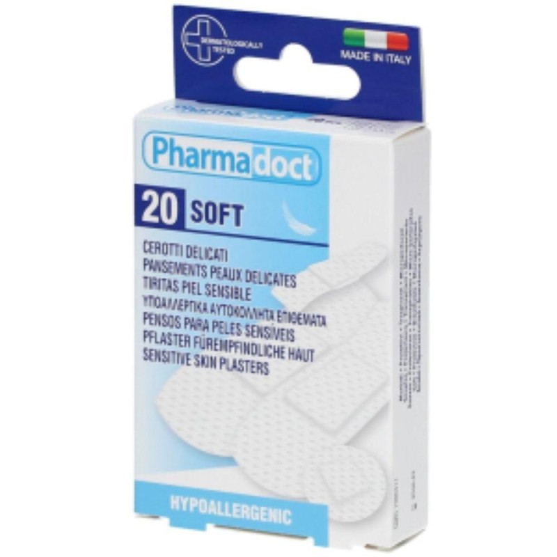 Set 2 x 20 Plasturi Hipoalergenici, Pharmadoct