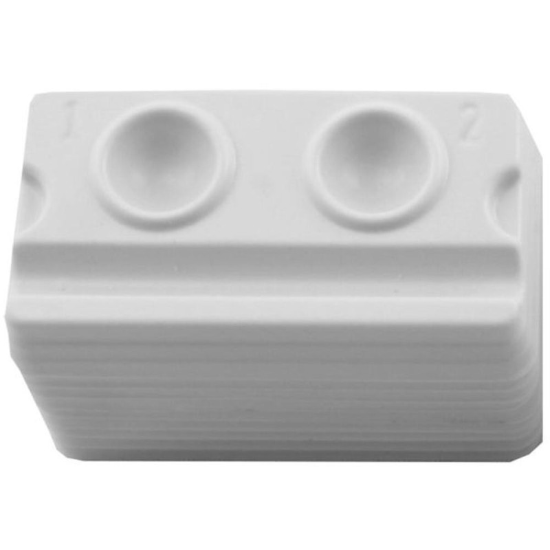 Set 2 x 200 Paduri de Mixare din Plastic Prima, 51 x 28 x 10 mm