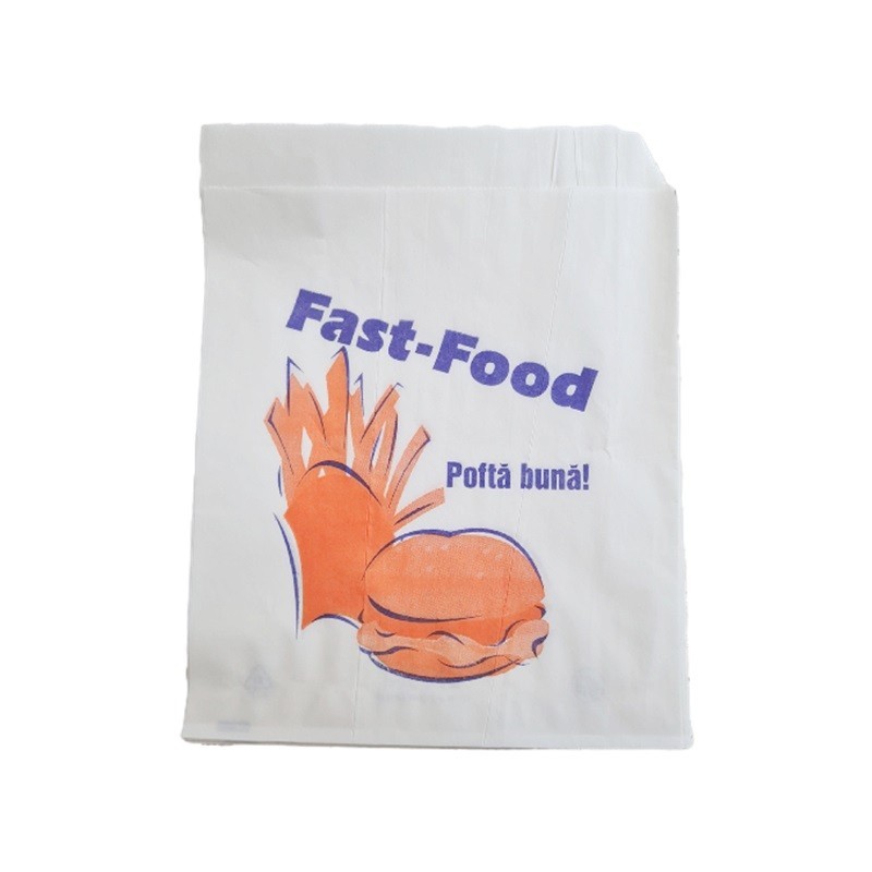 Set 2 x 2000 Coltare din Hartie, Alb, Model Imprimat, 14 x 19 cm